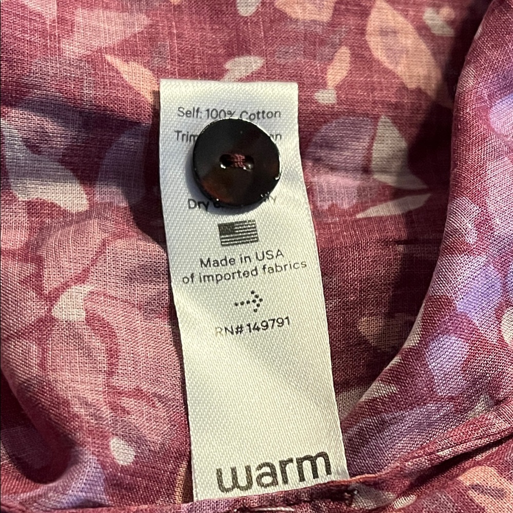 NWT Warm Brand Prairie Midi Dress - Picture 8 of 9